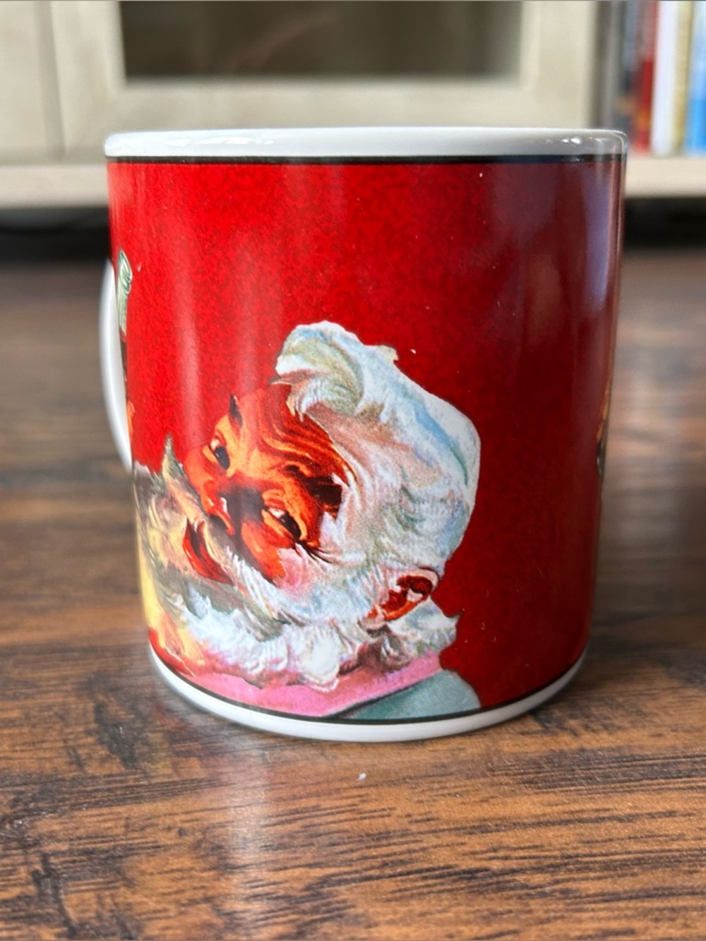 Vintage Christmas Coca Cola Santa Mugs